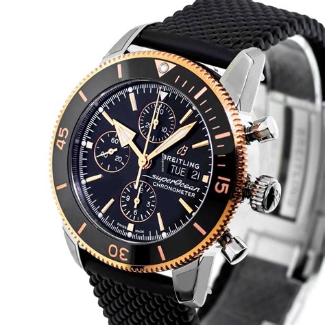 breitling superocean rose gold|Breitling Superocean heritage chronograph 44.